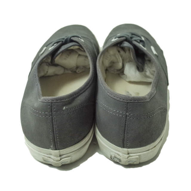 VANS x BEAUTY&YOUTH UNITED ARROWS x OCEANS バンズ ビューティーアンドユース ユナイテッドアローズ オーシャーンズ 別注 AUTHENTIC BYSP ヌバックレザー オーセンティック US10(28cm) グレー スニーカー シューズ【中古】【VANS ×