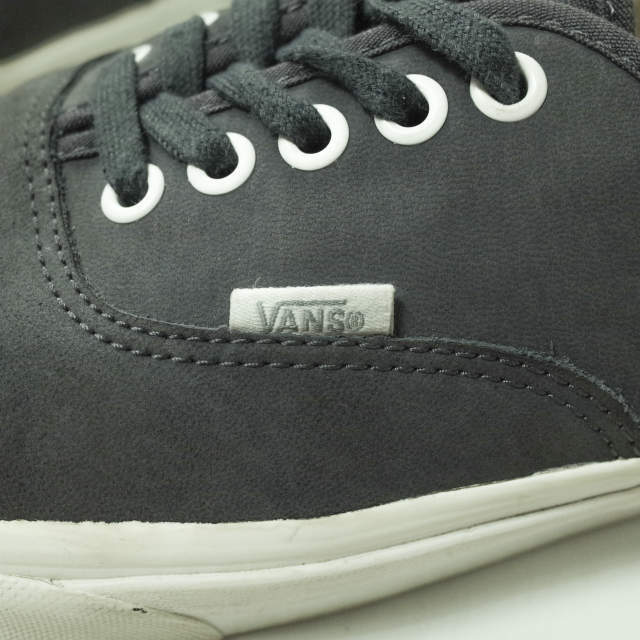 VANS x BEAUTY&YOUTH UNITED ARROWS x OCEANS バンズ ビューティーアンドユース ユナイテッドアローズ オーシャーンズ 別注 AUTHENTIC BYSP ヌバックレザー オーセンティック US10(28cm) グレー スニーカー シューズ【中古】【VANS ×