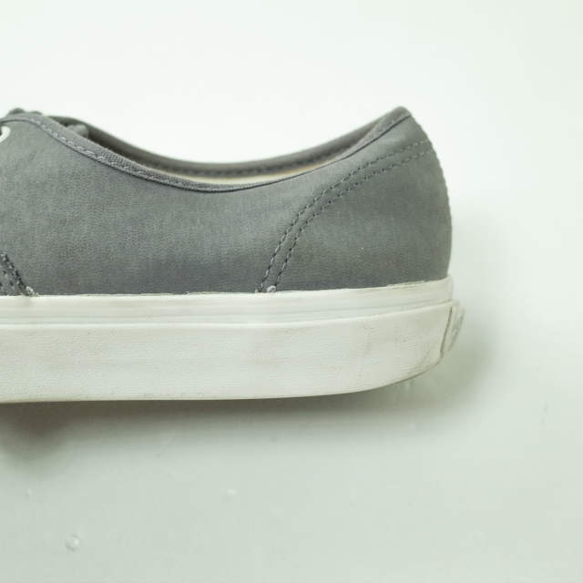 VANS x BEAUTY&YOUTH UNITED ARROWS x OCEANS バンズ ビューティーアンドユース ユナイテッドアローズ オーシャーンズ 別注 AUTHENTIC BYSP ヌバックレザー オーセンティック US10(28cm) グレー スニーカー シューズ【中古】【VANS ×
