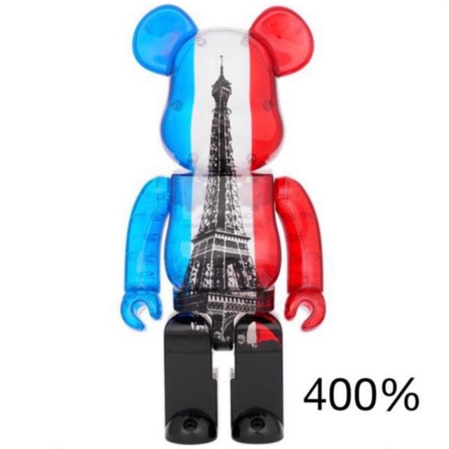 400%EIFFEL TOWER Tricolor Ver.BE@RBRICK 400%