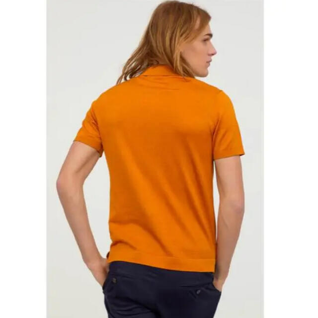 H&M(エイチアンドエム)の【新品】H&M 最新作 Silk-blend polo shirt メンズのトップス(ポロシャツ)の商品写真