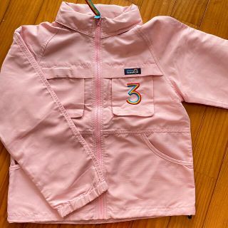 サンカンシオン(3can4on)の3cab4on サンカンシオン キッズ 女の子 ピンク ウィンドブレーカー(Tシャツ/カットソー)