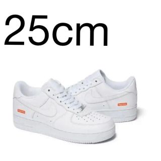 シュプリーム(Supreme)のSupreme AF1 NIKE エアフォース1 25cm ホワイト(スニーカー)