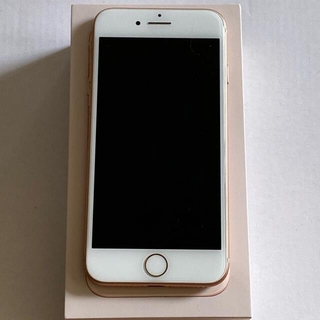 エーユー(au)のau iPhone8 64G ピンクゴールド(スマートフォン本体)