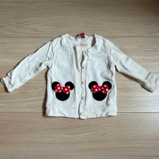 ディズニー(Disney)のDisneyミニーちゃんカーディガン(カーディガン)