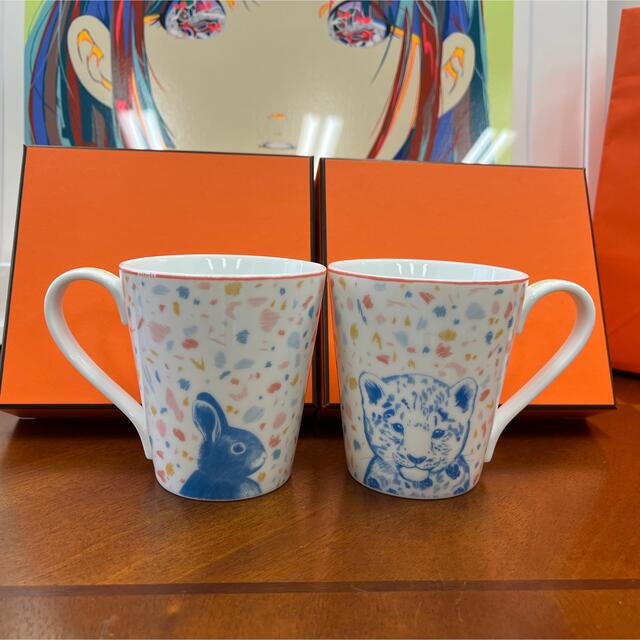 即納大特価 エルメス PASSE- PASSE マグカップ (250ml)×1個! パスパス