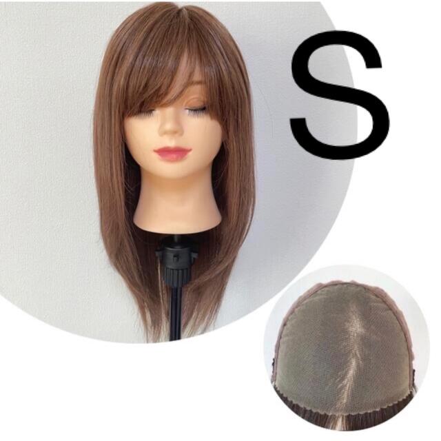 レミー人毛100% レースフロント フルウィッグ ストレート ロング ウィッグ