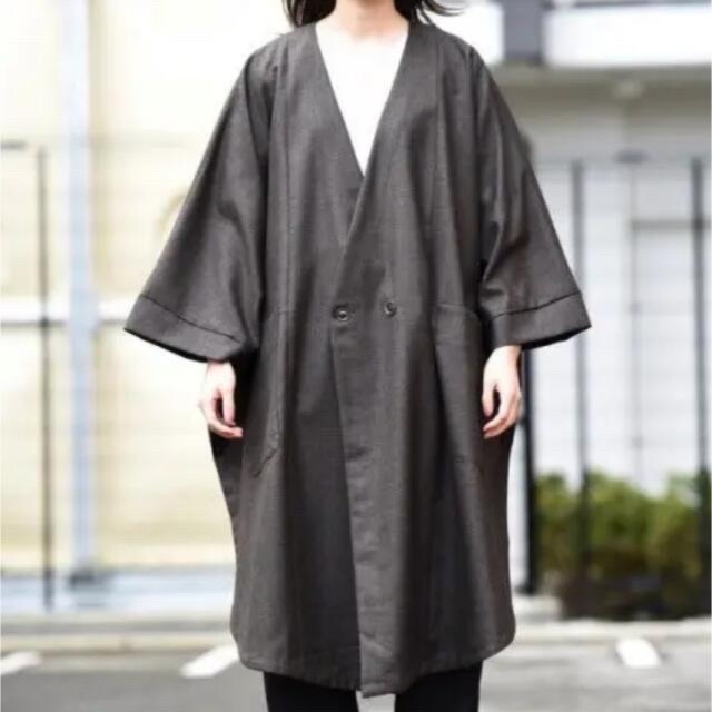 特売 yantor ヤントル HAORI YANTOR 袈裟コート KESA kesa-coat COAT