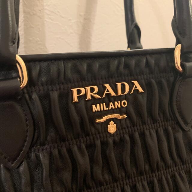 PRADA(プラダ)のPRADA プラダ ハンドバッグ レザー レディースのバッグ(ハンドバッグ)の商品写真