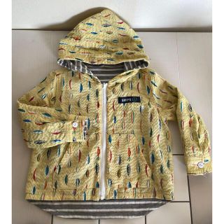 シップスキッズ(SHIPS KIDS)の☆ 美品 ☆ SHIPS キッズ　リバーシブルパーカー 90(ジャケット/上着)