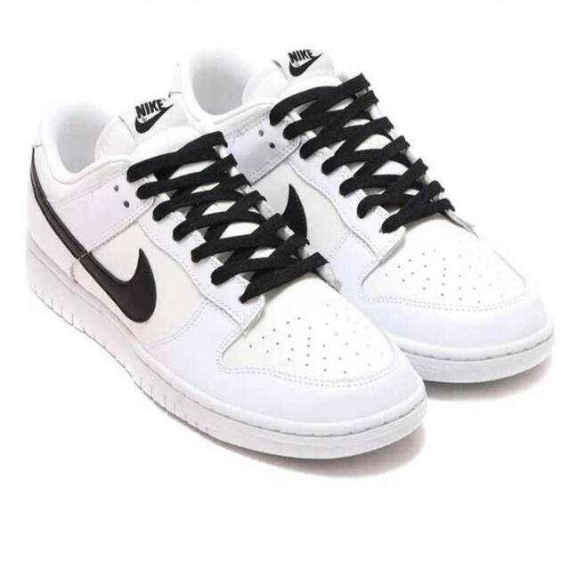 NIKE(ナイキ)のNIKE DUNK LOW RETRO WHITE BLACK ダンク 27cm メンズの靴/シューズ(スニーカー)の商品写真