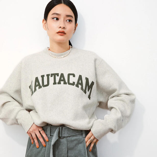 Adam et Rope'(アダムエロぺ)の【Champion for ADAM ET ROPE'】LOGO SWEAT レディースのトップス(トレーナー/スウェット)の商品写真