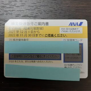 エーエヌエー(ゼンニッポンクウユ)(ANA(全日本空輸))のあいさん専用　ANA　株主優待券(その他)