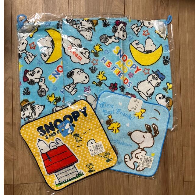 SNOOPY(スヌーピー)のスヌーピー　ループタオル　ミニタオル エンタメ/ホビーのアニメグッズ(タオル)の商品写真