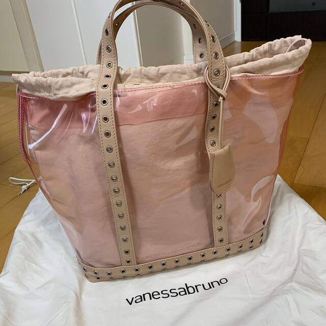 vanessabruno(ヴァネッサブリューノ)のヴァネッサブリューノ クリアトートバッグ美品‼️ レディースのバッグ(トートバッグ)の商品写真