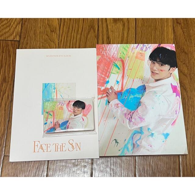 SEVENTEEN(セブンティーン)の'Face the Sun' CARAT ver.  ミンギュ バインダー エンタメ/ホビーのCD(K-POP/アジア)の商品写真