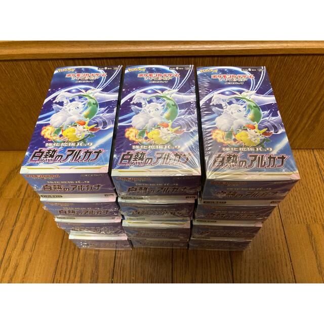 シュリンク付】ポケモンカード 白熱のアルカナ 12box 新品未開封品 シュリンク付】ポケモンカード 白熱のアルカナ 12box 新品未開封品