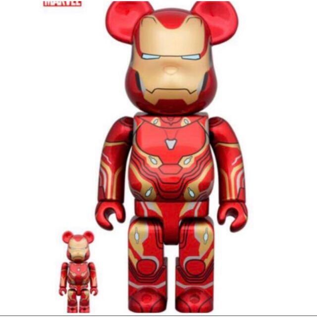 10,570円BE@RBRICK IRON MAN MARK 50 100％ & 400％