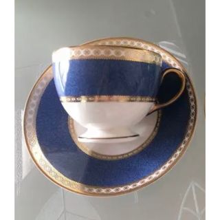 ウェッジウッド(WEDGWOOD)のウェッジウッドユーランダーパウダー　カップソーサー未使用品(グラス/カップ)