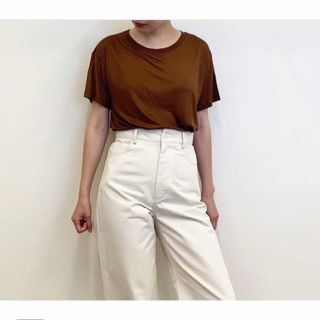 イエナ(IENA)のbaserange ベースレンジ BAMBOO 半袖 Tシャツ カットソー(Tシャツ(半袖/袖なし))