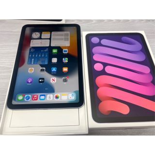 アイパッド(iPad)の「新品」iPad mini6 64Gb パープル Wi-Fi +cellular(タブレット)