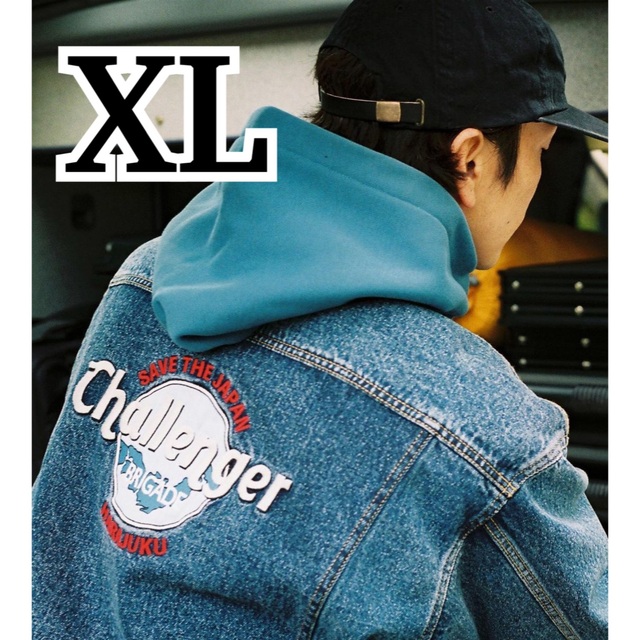 チャレンジャー デニムジャケット/CHALLENGER 長瀬智也 XLサイズ 宅配