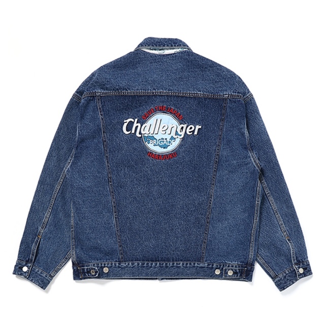 CHALLENGER WASHED DENIM JACKET XL 長瀬智也着- CHALLENGER WASHED DENIM JACKET XL 長瀬智也着-