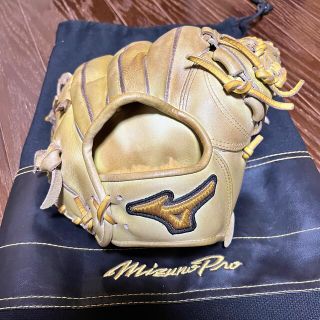 ミズノ(MIZUNO)の値下げしましたミズノプロ 硬式内野用 ナチュラルライム(グローブ)