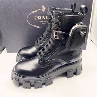 プラダ ブーツ(メンズ)の通販 100点以上 | PRADAのメンズを買うならラクマ