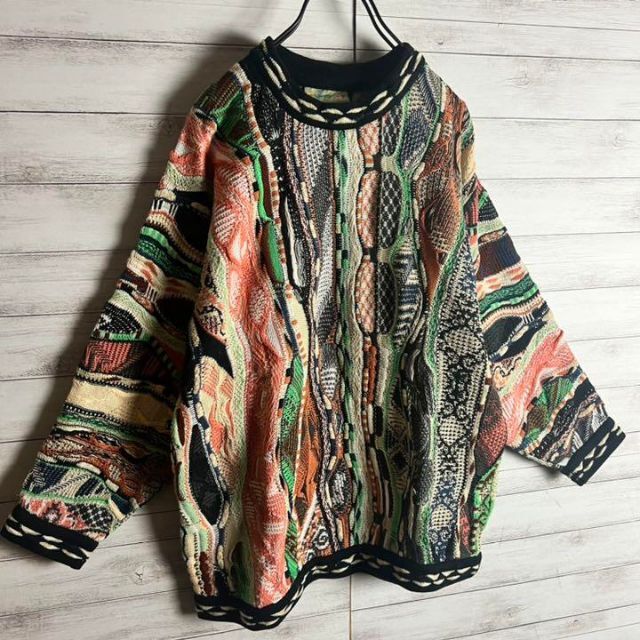 【激レア】coogi クージー 立体 編込み 3Dニット 即完売モデル 希少 2