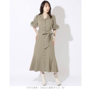 ウィルセレクション(WILLSELECTION)のウィルセレクション✨新品❣️シアーレイヤードシャツワンピース(ロングワンピース/マキシワンピース)