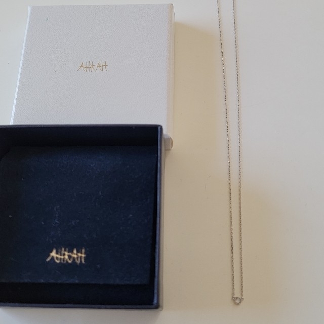 AHKAH(アーカー)の【AHKAH】　ヌーディーダイヤ(0.06ct)　ネックレス レディースのアクセサリー(ネックレス)の商品写真