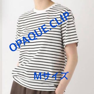 オペークドットクリップ(OPAQUE.CLIP)の2626 OPAQUE.CLIP  ワールド　Tシャツ ホワイト M 新品未使用(Tシャツ(半袖/袖なし))