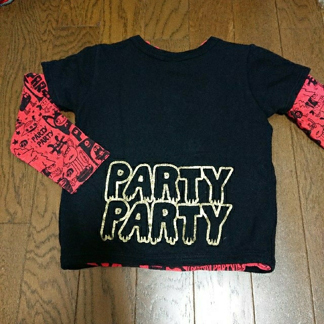 PARTYPARTY(パーティーパーティー)のパーティパーティ partyparty  2点セット★120 キッズ/ベビー/マタニティのキッズ服男の子用(90cm~)(Tシャツ/カットソー)の商品写真