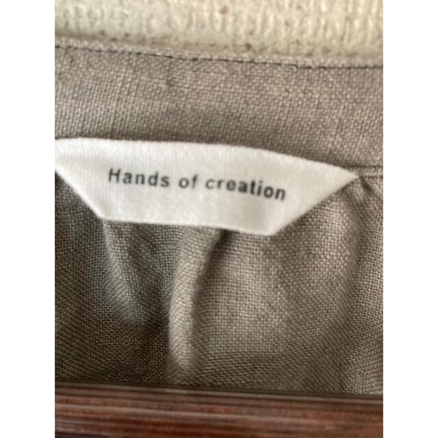 Hands of creation ハンズオブクリエイション リネンワンピース