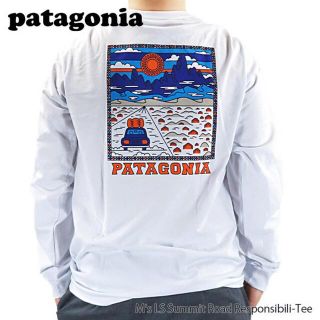 パタゴニア(patagonia)のpatagonia ロンT M's LS Summit Road ホワイトXXL(Tシャツ/カットソー(七分/長袖))