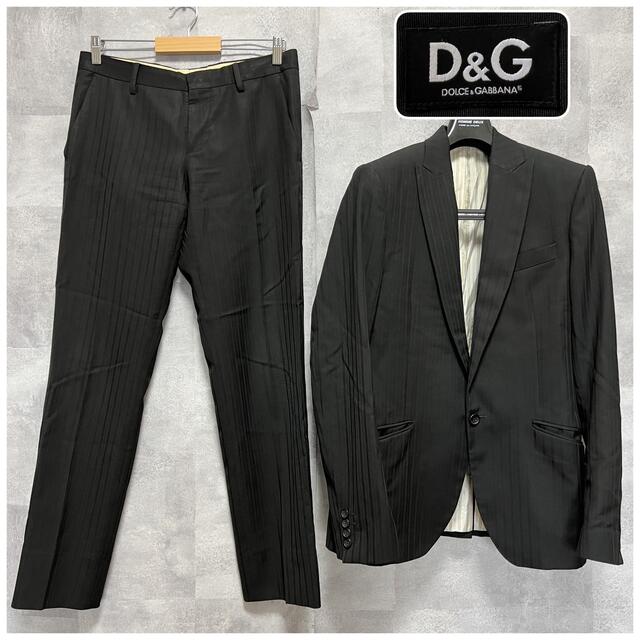 気質アップ】 シングル 極上の逸品⭐️ドルチェ&ガッバーナ - DOLCEGABBANA セットアップ ブラック ストライプ セットアップ - desplans.com 気質アップ】 シングル 極上の逸品⭐️ドルチェ&ガッバーナ - DOLCEGABBANA セットアップ ブラック ストライプ セットアップ - desplans.com