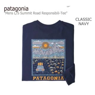 パタゴニア(patagonia)のpatagonia ロンT M's LS Summit Road ネイビー M(Tシャツ/カットソー(七分/長袖))