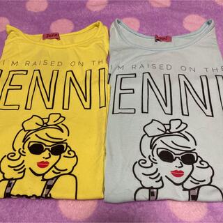 ジェニィ(JENNI)のSister Jenni  プリントTシャツ　2枚セット160 シスタージェニィ(Tシャツ/カットソー)