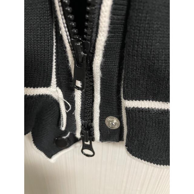 ARMANI EXCHANGE(アルマーニエクスチェンジ)のジッパーカーディガン　アルマーニ レディースのトップス(カーディガン)の商品写真