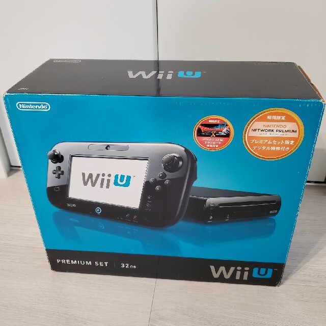 Wii U(ウィーユー)のNintendo Wii U プレミアムセット KURO エンタメ/ホビーのゲームソフト/ゲーム機本体(家庭用ゲーム機本体)の商品写真