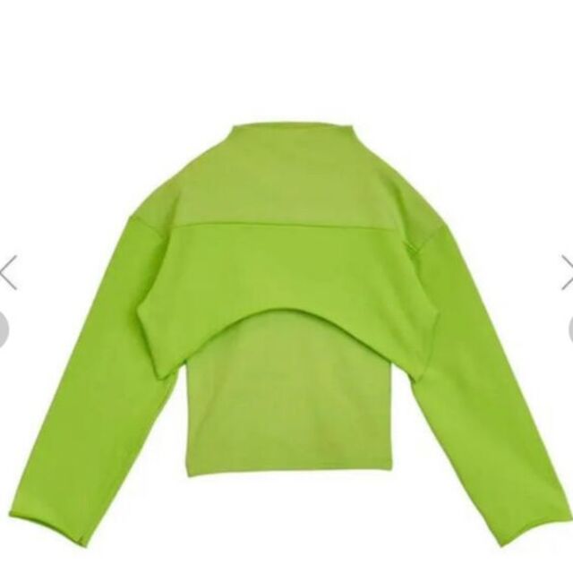 送料無料特集 | 激安の新品・型落ち・アウトレット Ameri VINTAGE - KITTY様専用OPEN SLEEVE LAYERED SWEATライムの カットソー(長袖/七分)