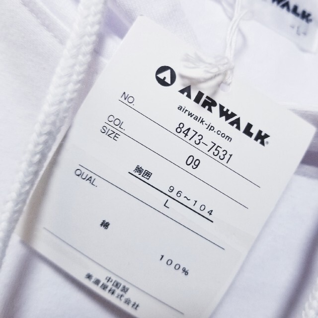 AIRWALK(エアウォーク)のAIRWALK  エアウォーク  新品　パーカー メンズのトップス(パーカー)の商品写真