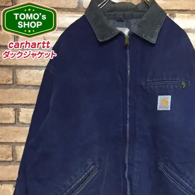 企業ロゴ　Carhartt カーハート　ダッグジャケット　デトロイト　ビッグ