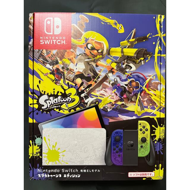 新品　任天堂　ニンテンドースイッチ　有機ELモデル　スプラトゥーン3エディション