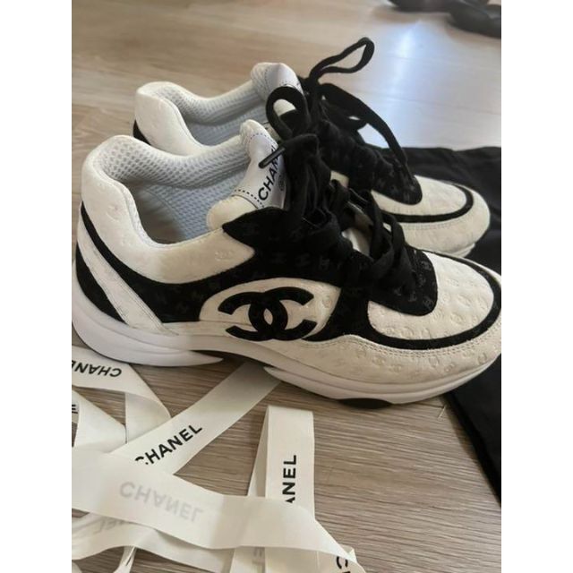 スニーカー】 CHANEL - CHANEL シャネル スニーカー 36の通販 by トダ
