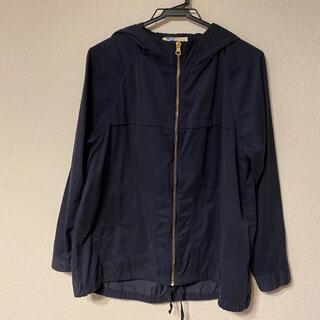 サマンサモスモス(SM2)のお値下げ♫ SM2  ネイビー　フード付きジャケット　薄手アウター　ジャンパー(ブルゾン)