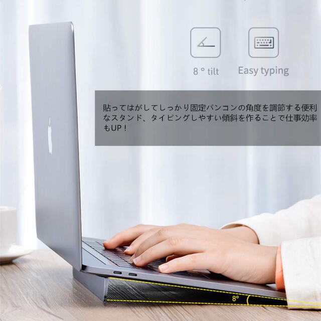 BlueLounge キックフリップ MacBook Pro用フリップスタンド… スマホ/家電/カメラのPC/タブレット(PC周辺機器)の商品写真