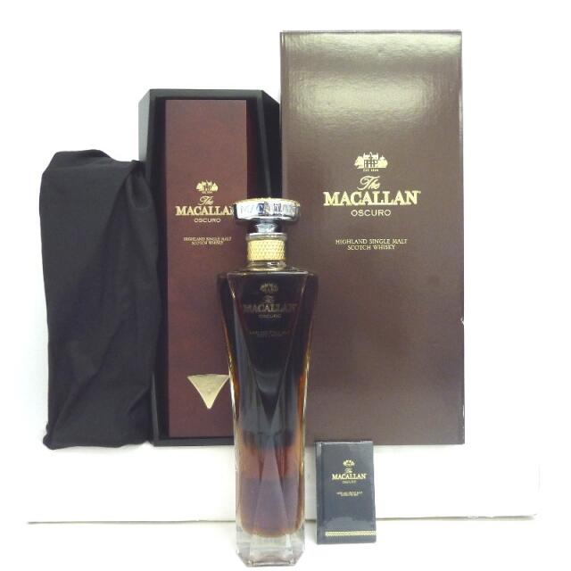 未開封★MACALLAN【マッカラン】 オスクーロ 700ml 冊子・巾着付 箱付