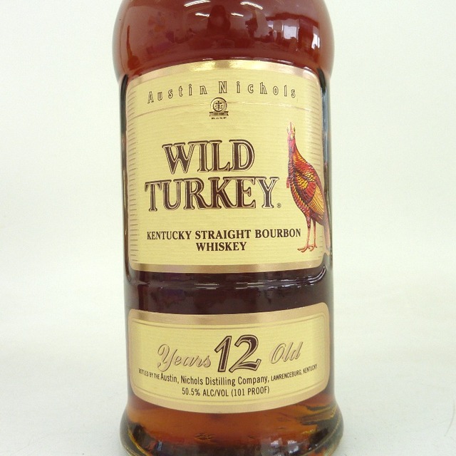 ウイスキー未開封★Wild Turkey【ワイルドターキー】 12年 旧ラベル 750ml